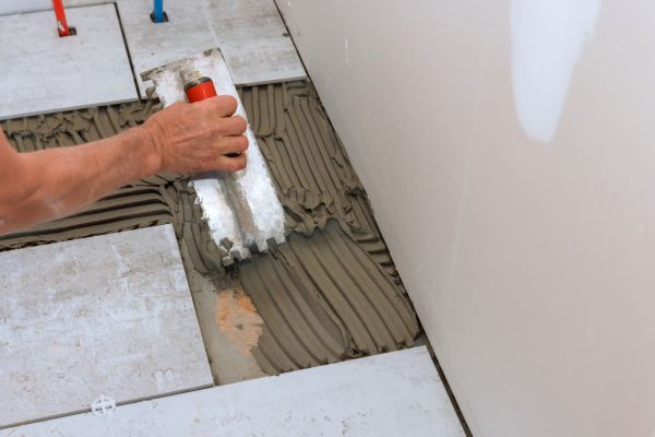 Bathroom Floor Renovation in Haverhill