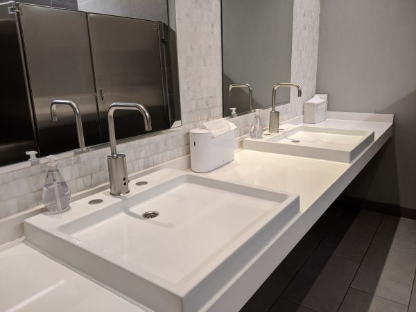 Office Bathroom Renovation in Haverhill