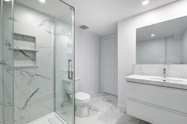 Basement Bathroom Construction in Haverhill