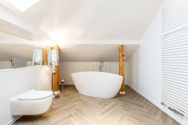 Attic Bathroom Renovation in Haverhill