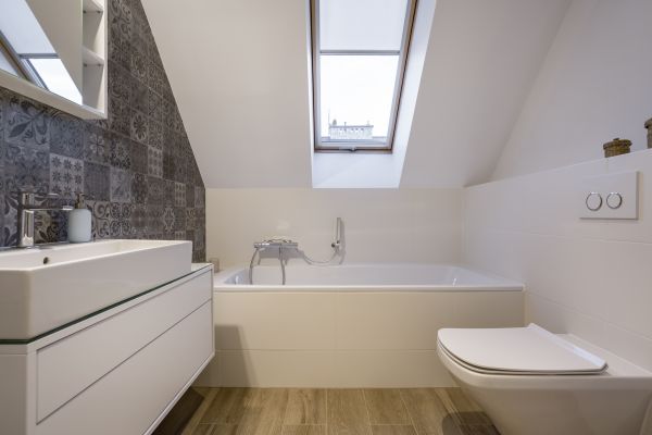 Attic Bathroom Construction in Haverhill